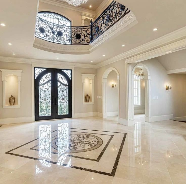 Marble flooring by Nexus Inlay Creation