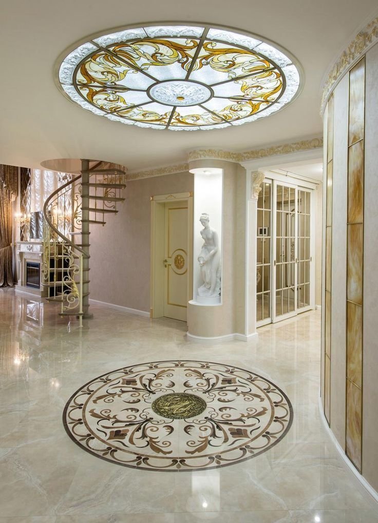 Marble flooring by Nexus Inlay Creation