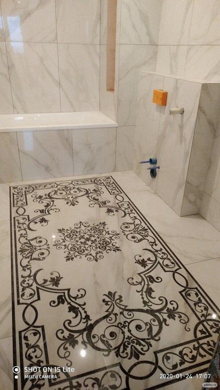 Marble flooring by Nexus Inlay Creation