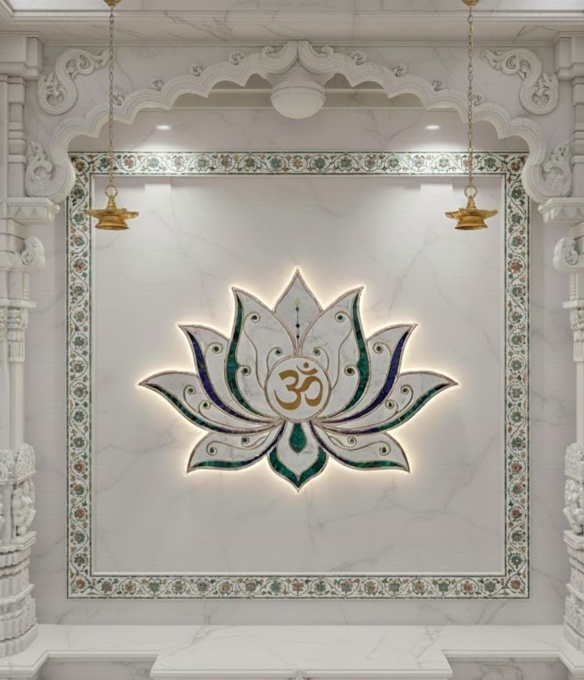 Marble wall panels by Nexus Inlay Creation