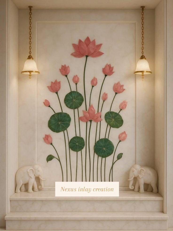 Marble wall panels by Nexus Inlay Creation