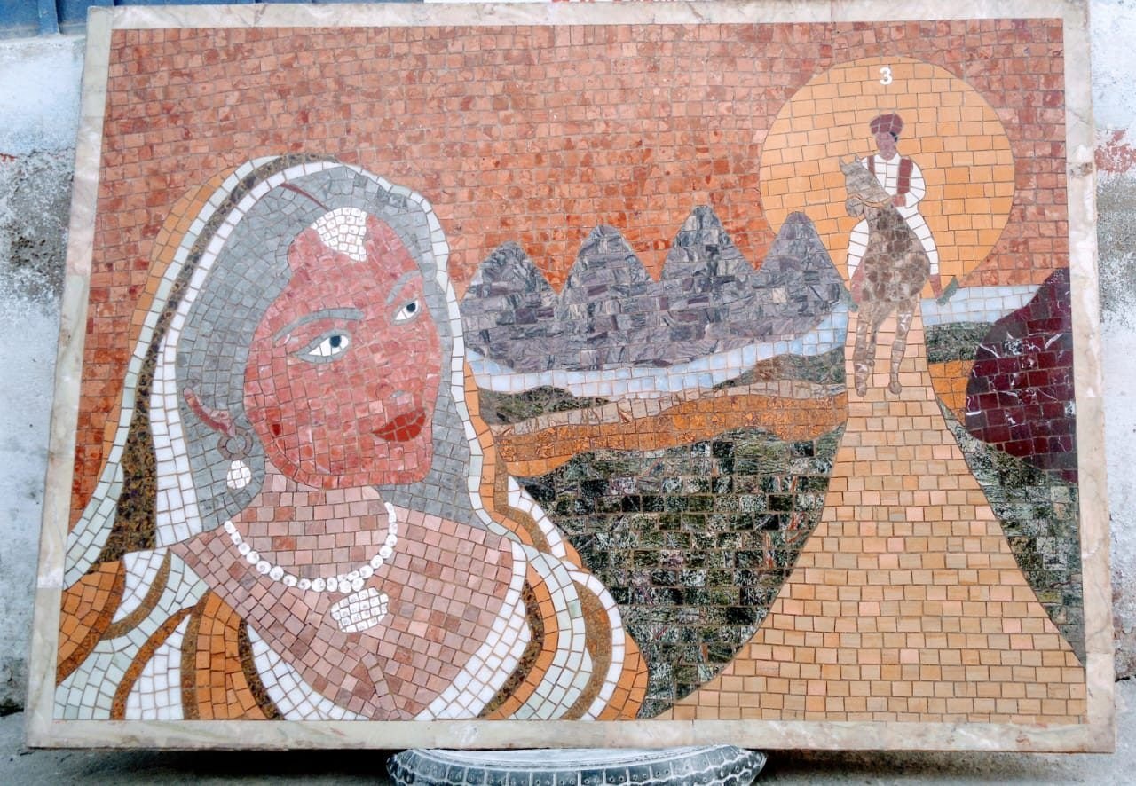 Mosaic art work
